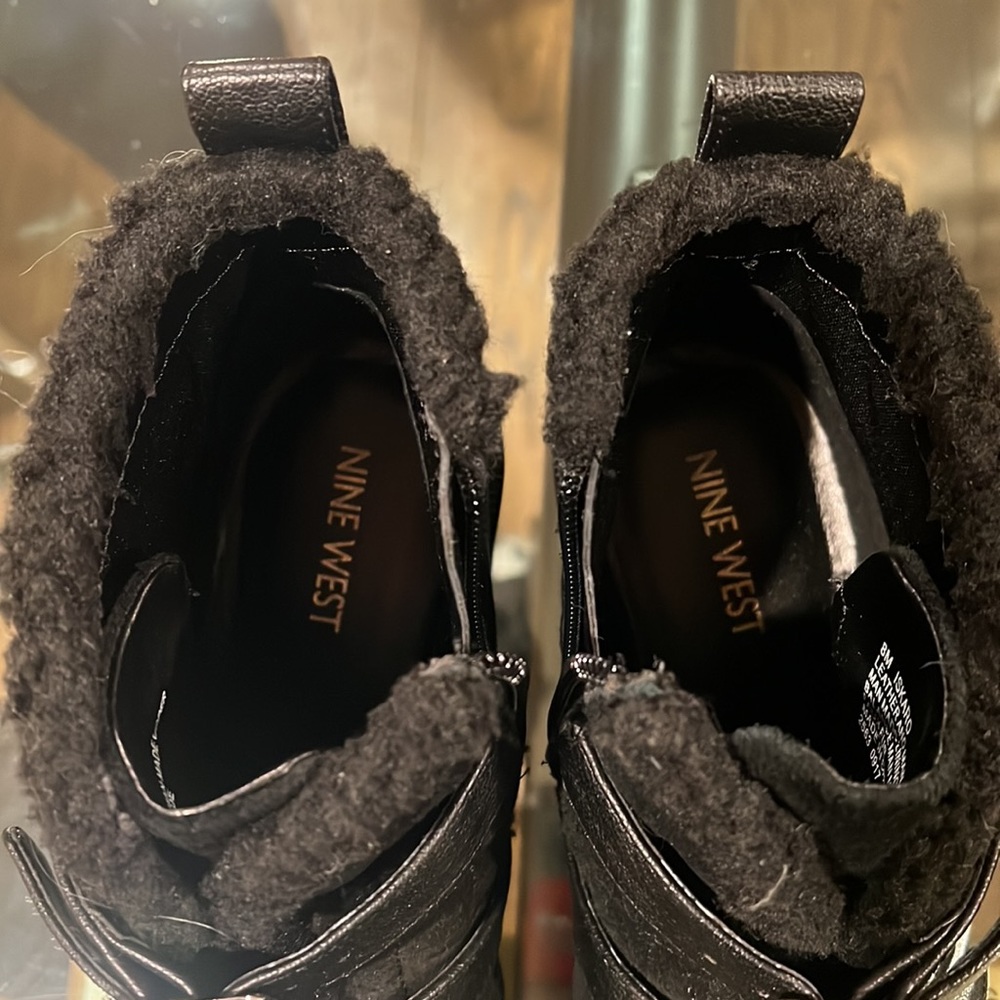 Nine West So edge/Leather booty - Picture 4 of 10